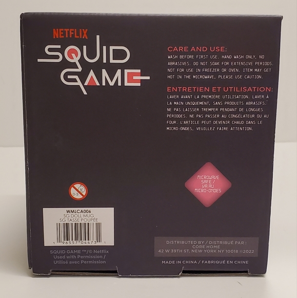 Squid Games Red Light Green Light 18oz Ceramic Mug NEW Netflix - Picture 4 of 4